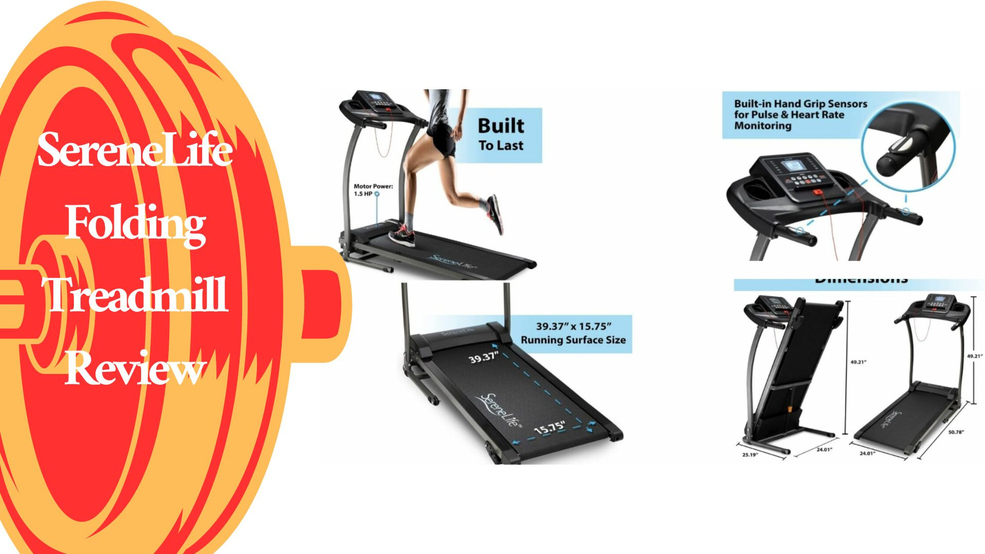 SereneLife Folding Treadmill Review