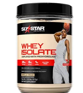 Six-Star Whey Protein Powder -Which Whey Protein Doesn't Cause Bloating Or Gassy For Men To Gain Lean Muscle?