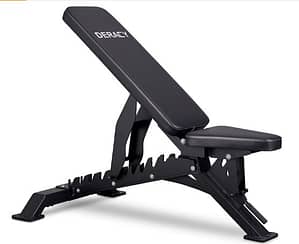 DERACY Deluxe Adjustable Weight Bench  -What Is The Best Professional Utility Weight Bench For Heavyweight Affordable?