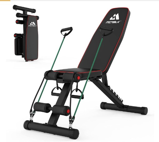 MCNBLK Adjustable Weight Bench-Which Good Budget Adjustable Weight Bench Should Beginner Buy For At-Home Workout?